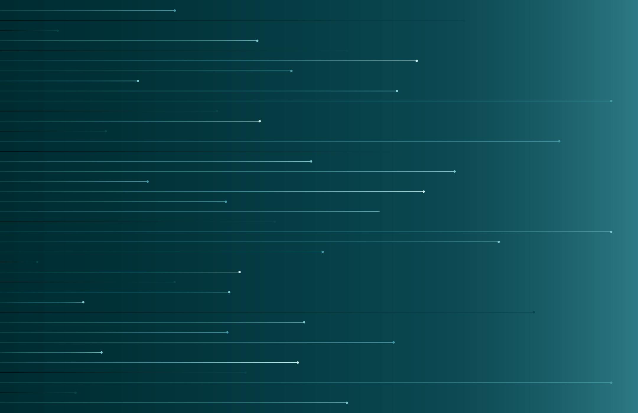 Graphic of lines implying motion on a teal background