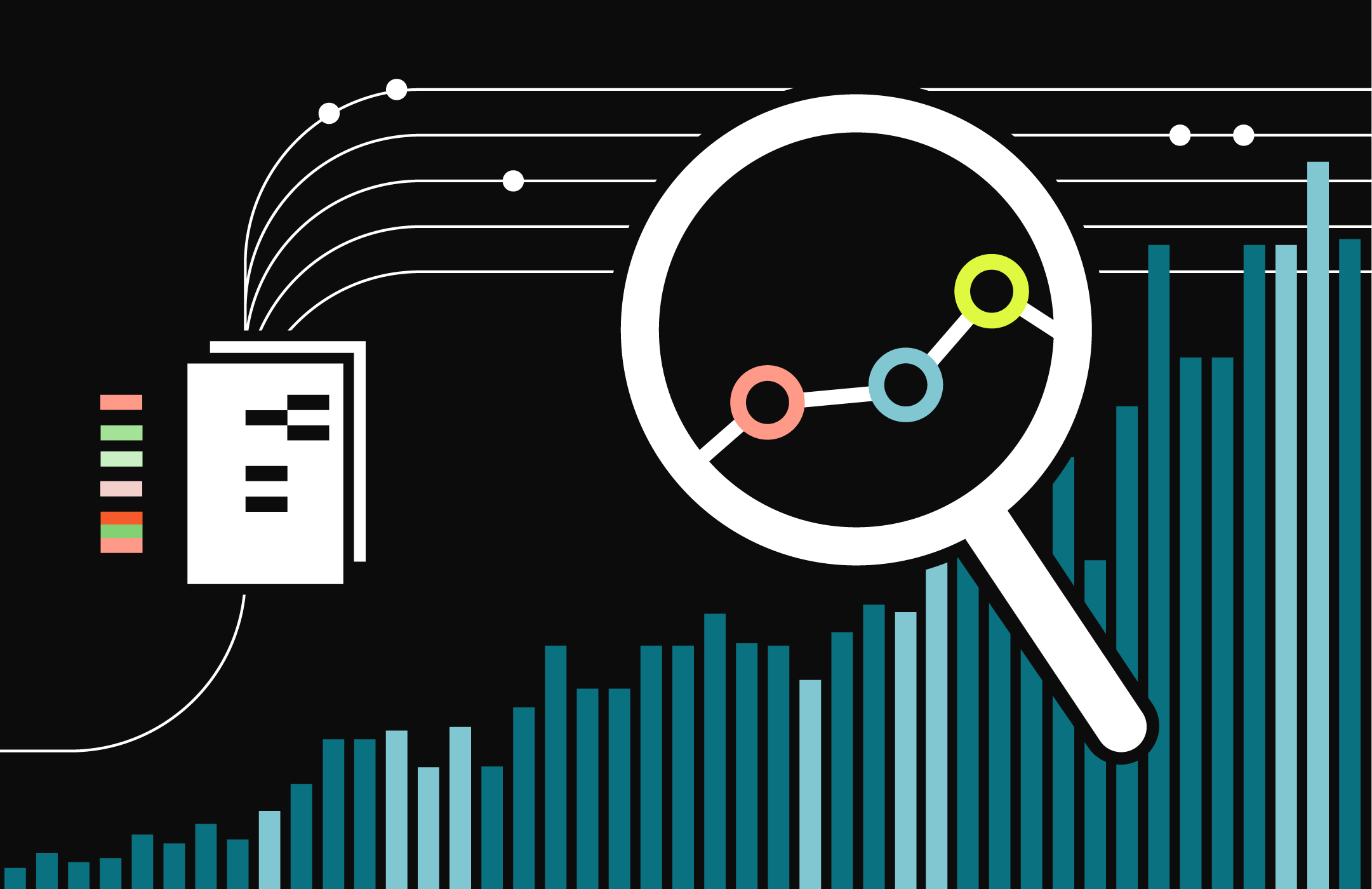 Test and measure customer data for growth, loyalty and retention graphic
