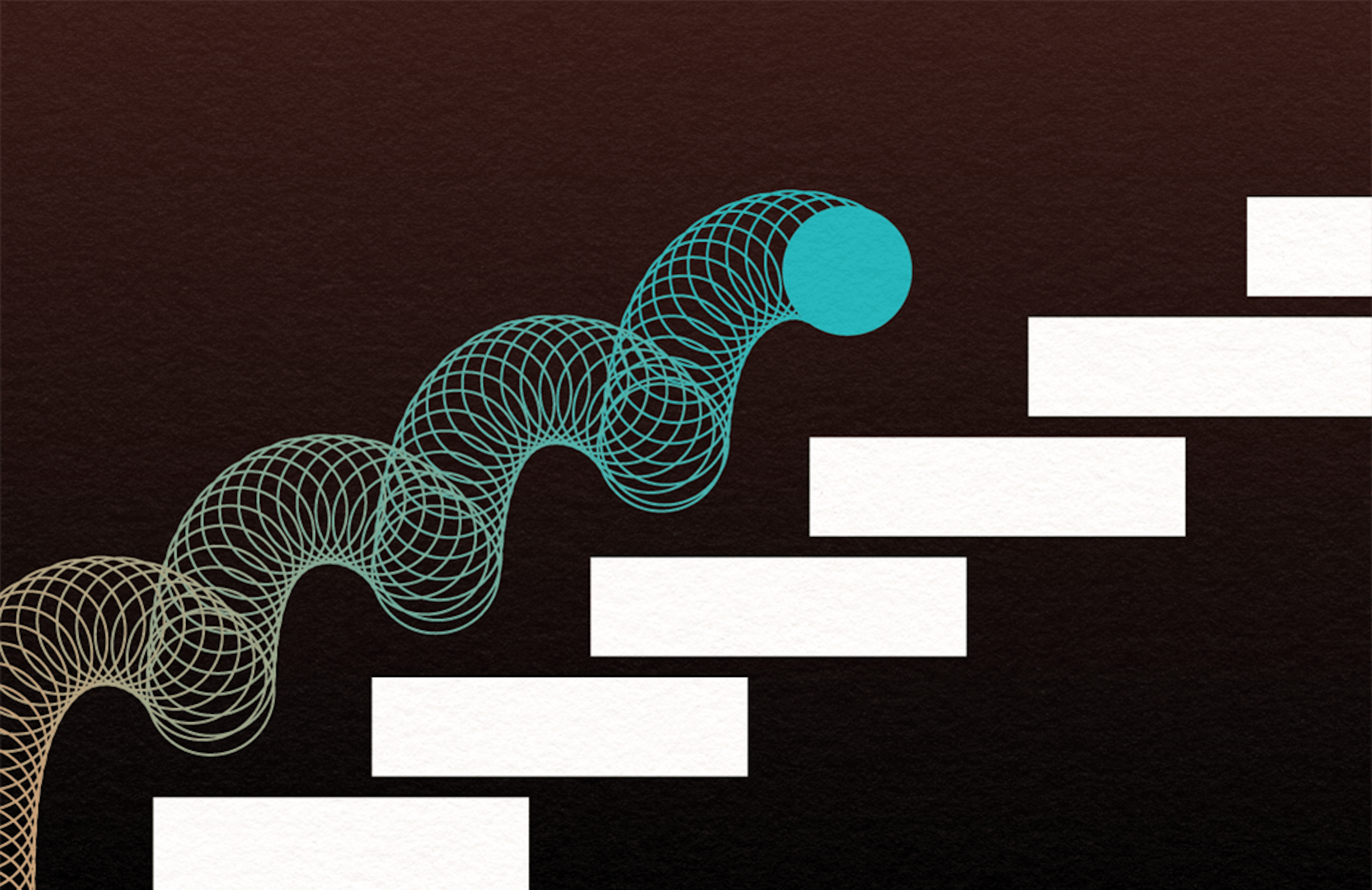 Image displays slinky going up the stairs.