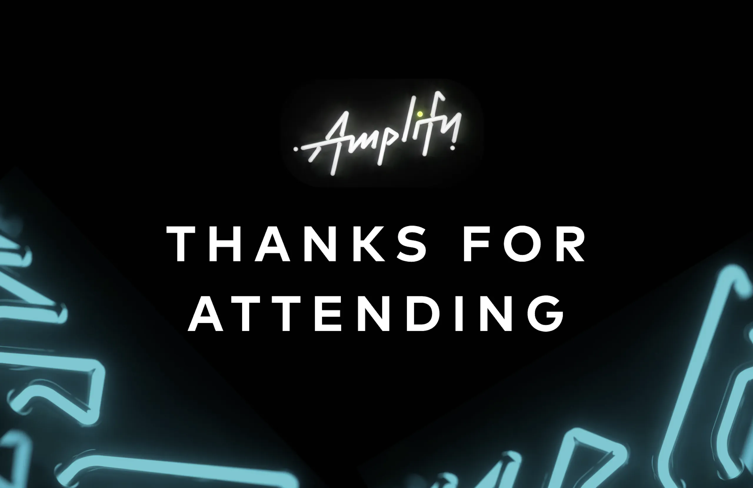 Amplify 2021 - Thank you for attending