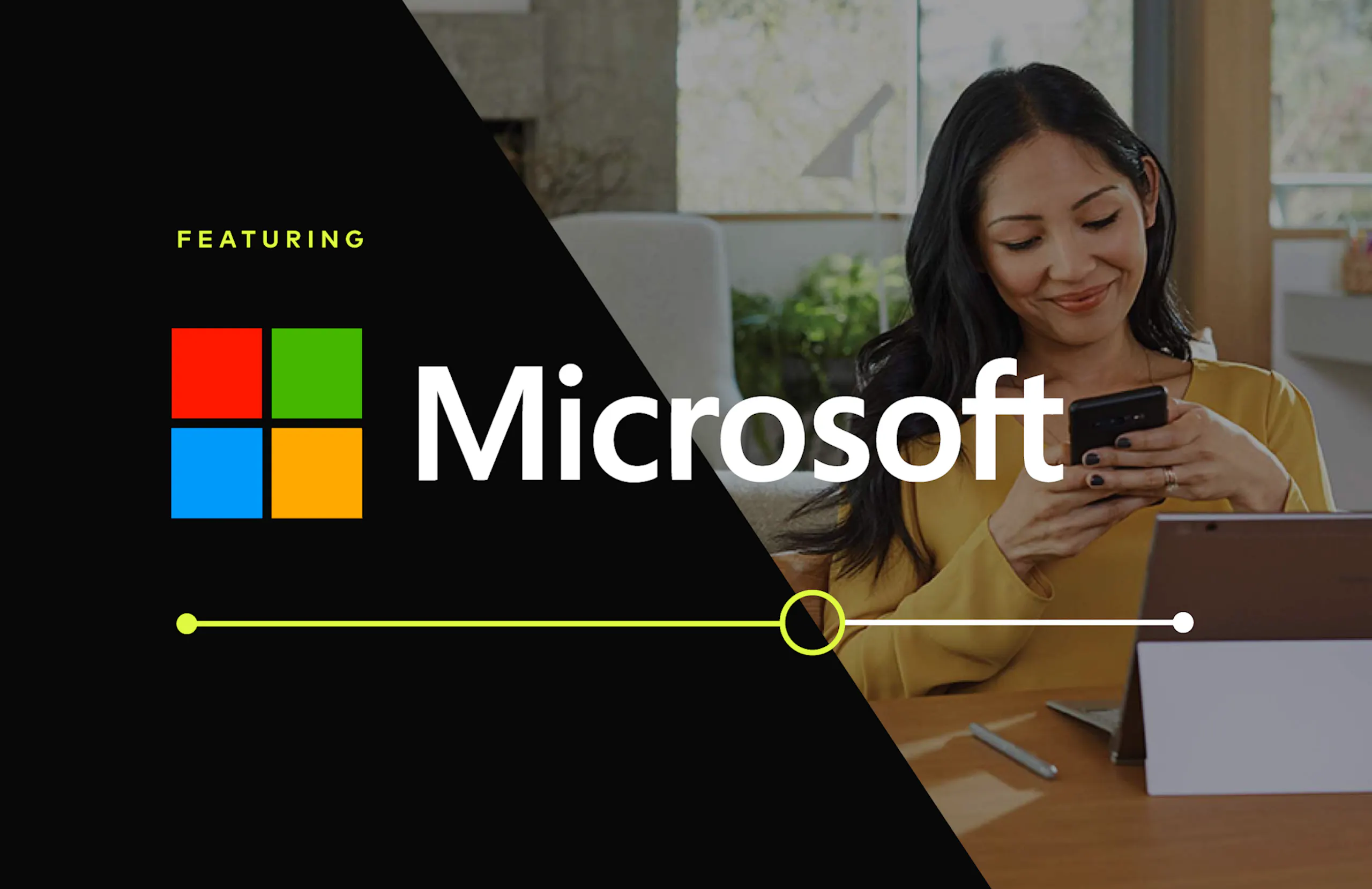 Featuring Microsoft