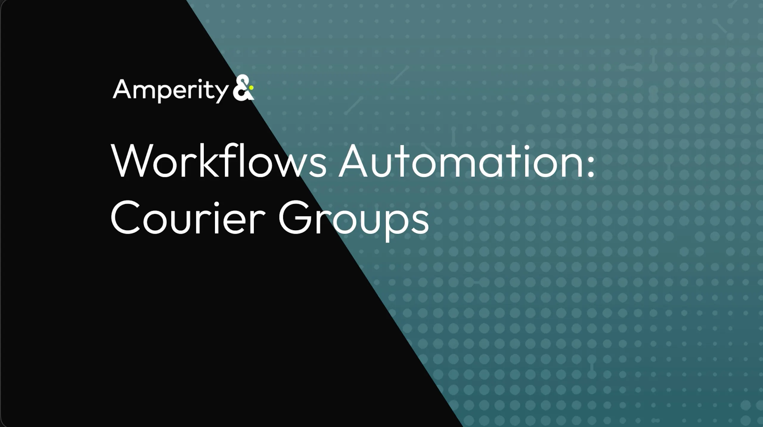Learning lab Workflow Automation: Courier Groups icon