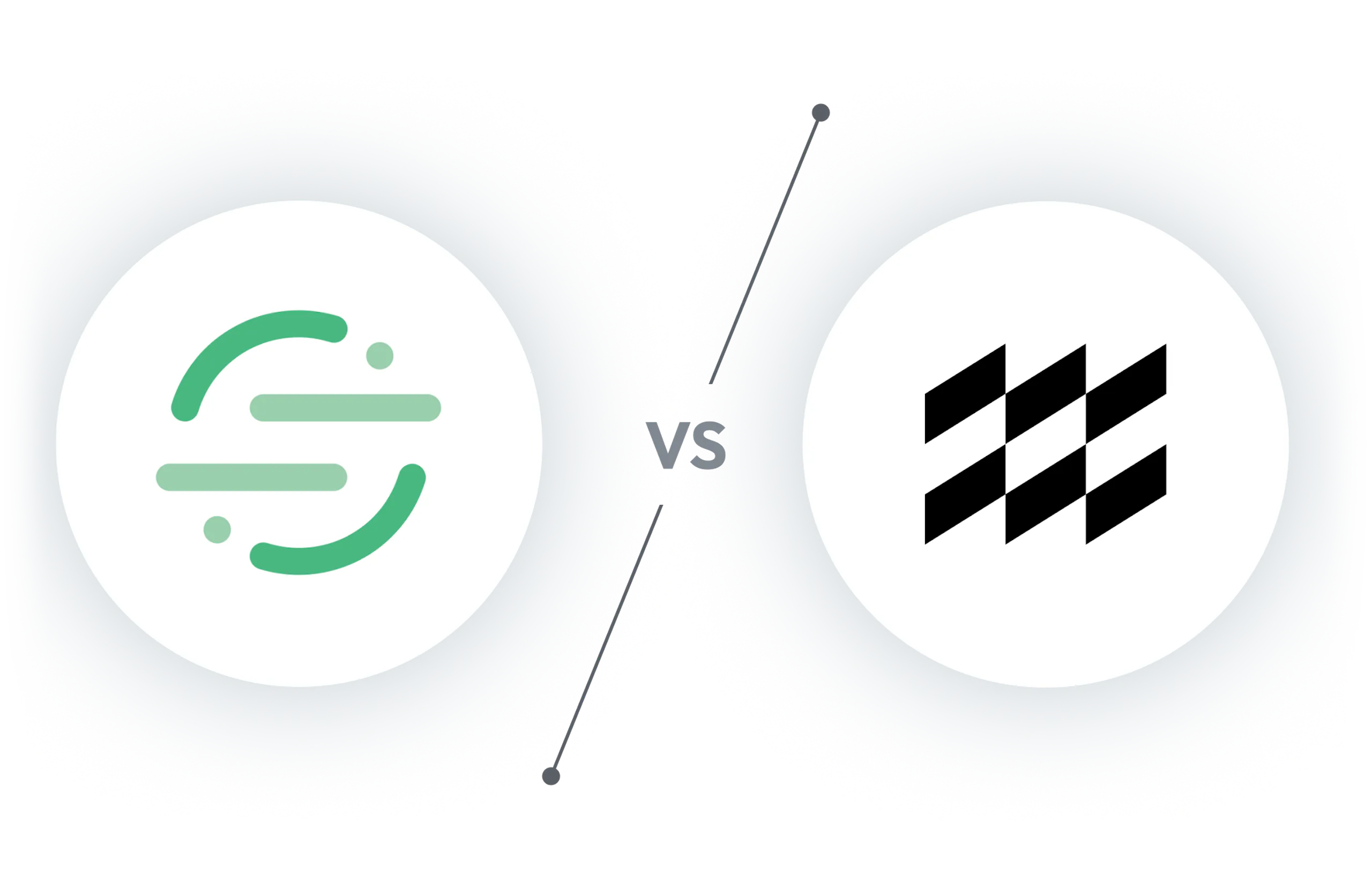 Segment logo versus mParticle logo