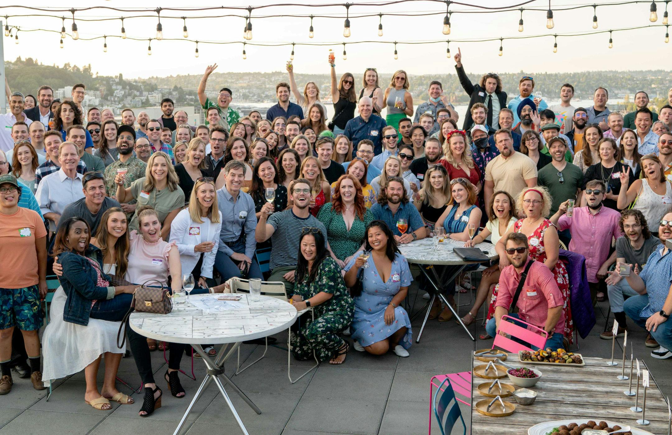 Photo of Amperity staff at annual company party