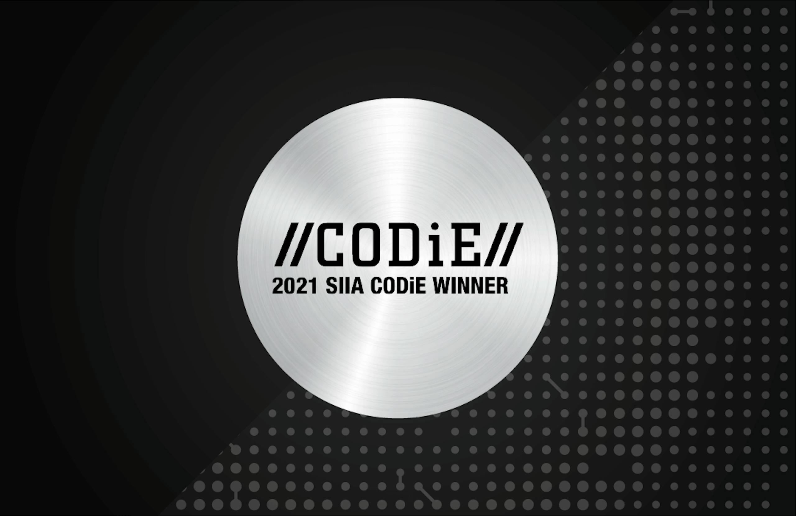 CODiE 2021 SIIA Award
