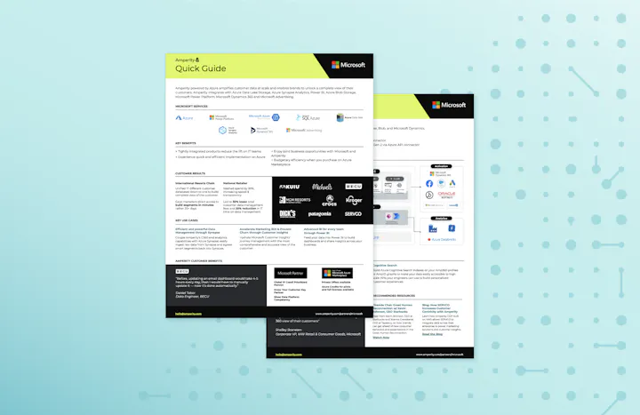 Better together: Amperity & Azure | Amperity