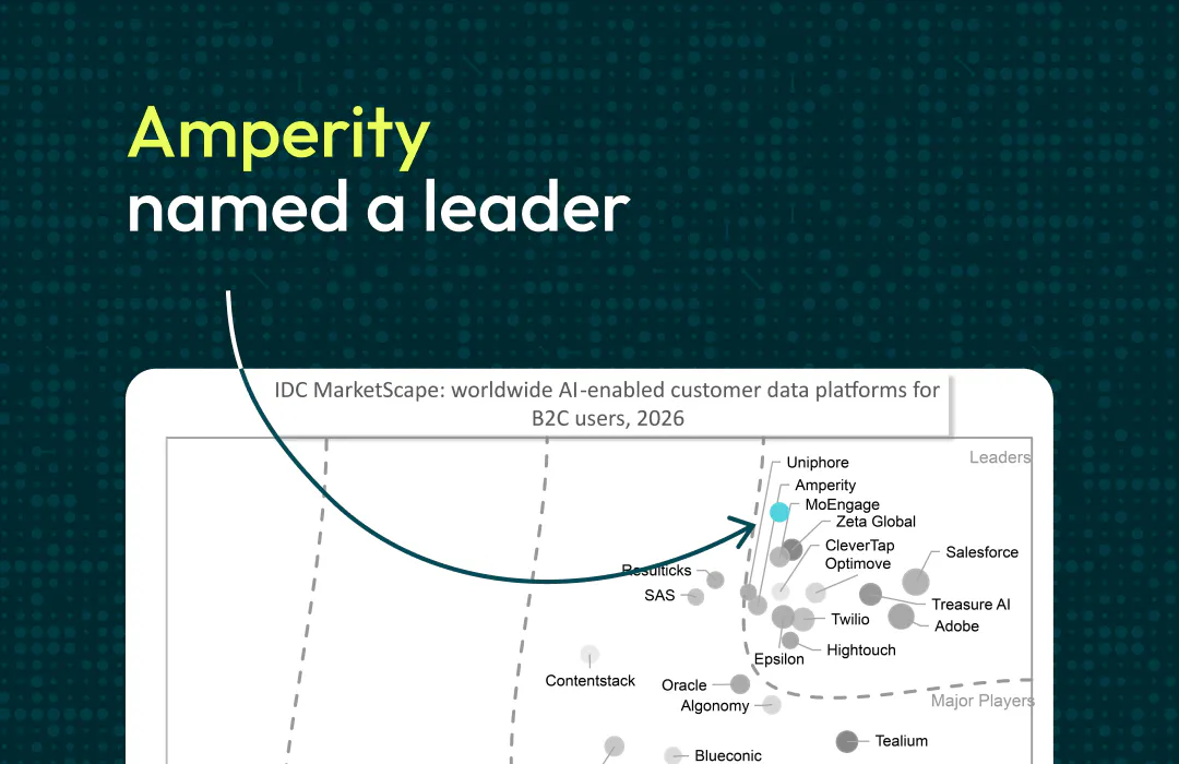 IDC Marketscape 2026 report: Amperity named a Leader