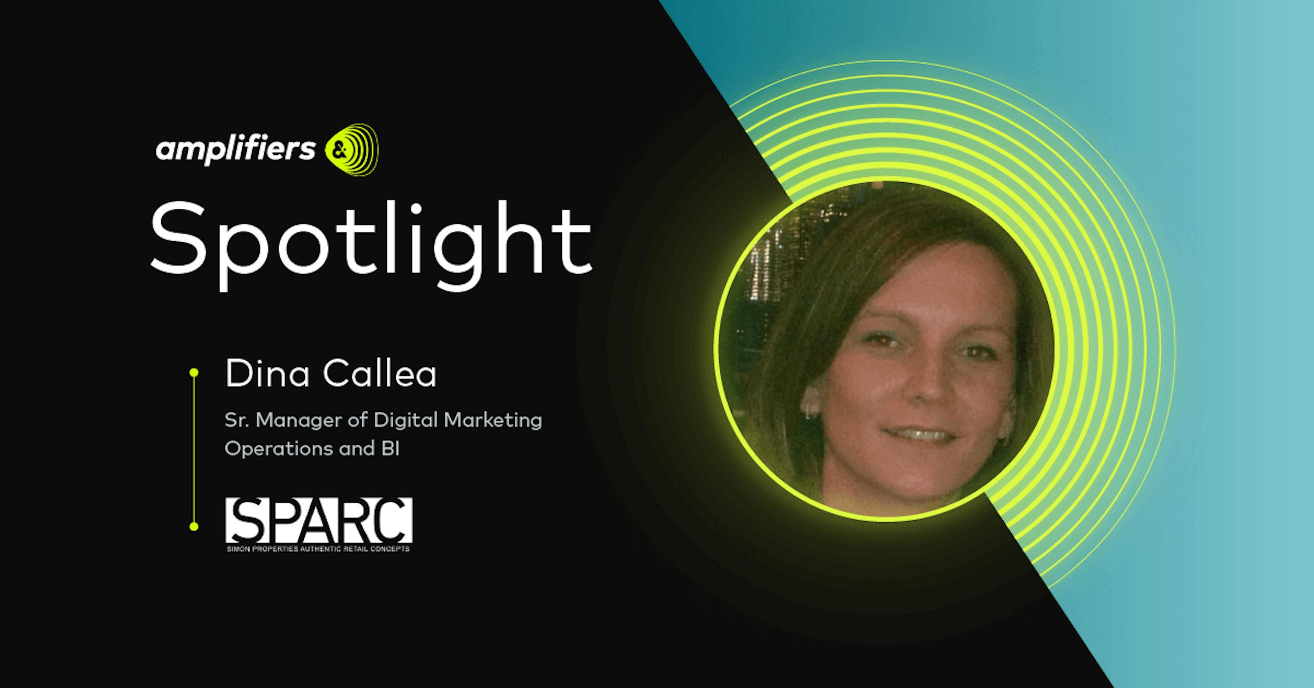 Amplifiers Spotlight: Dina Callea from SPARC Group