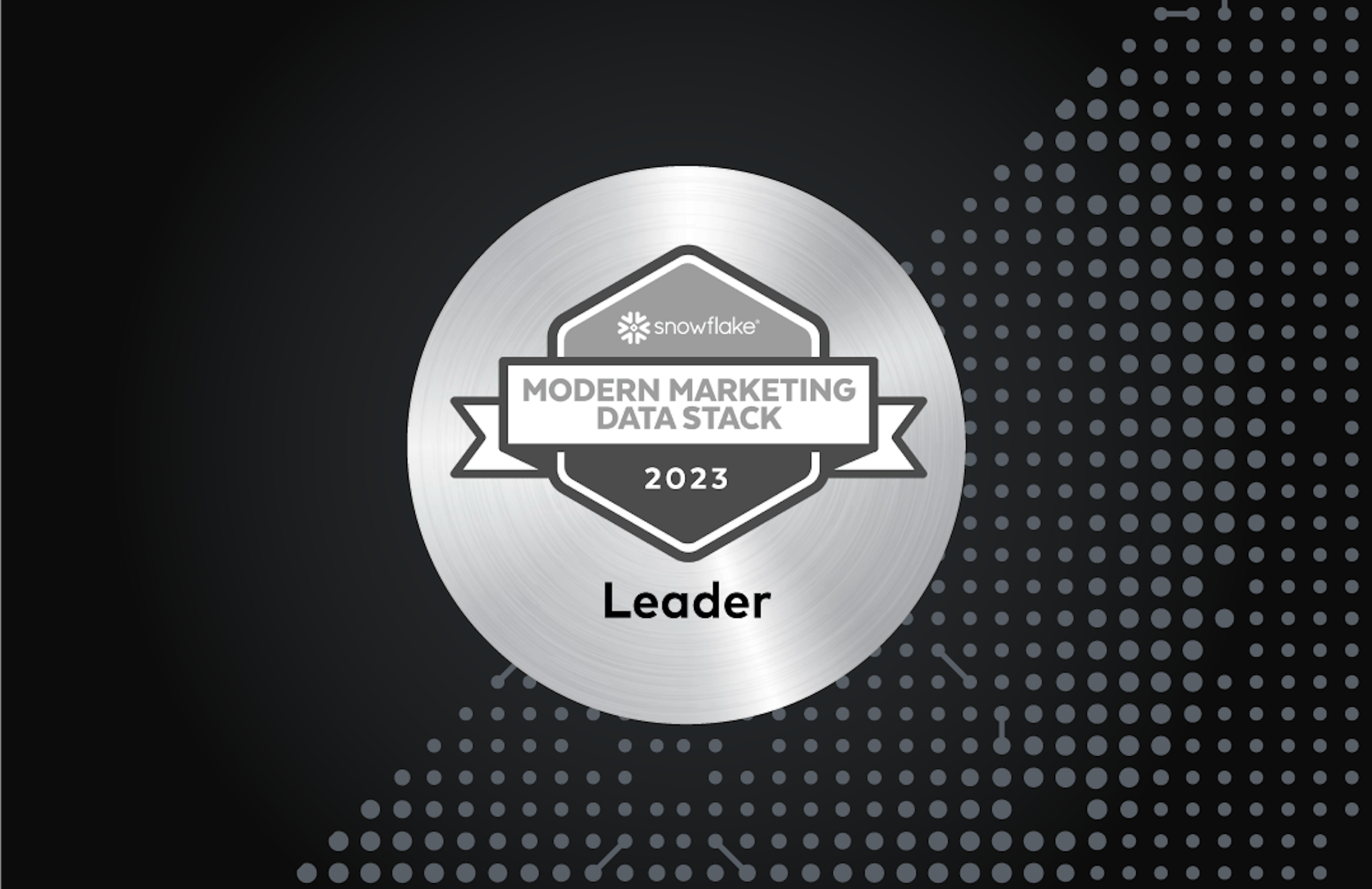 Snowflake Modern Marketing Data Stack "Leader in Customer Data Activation"