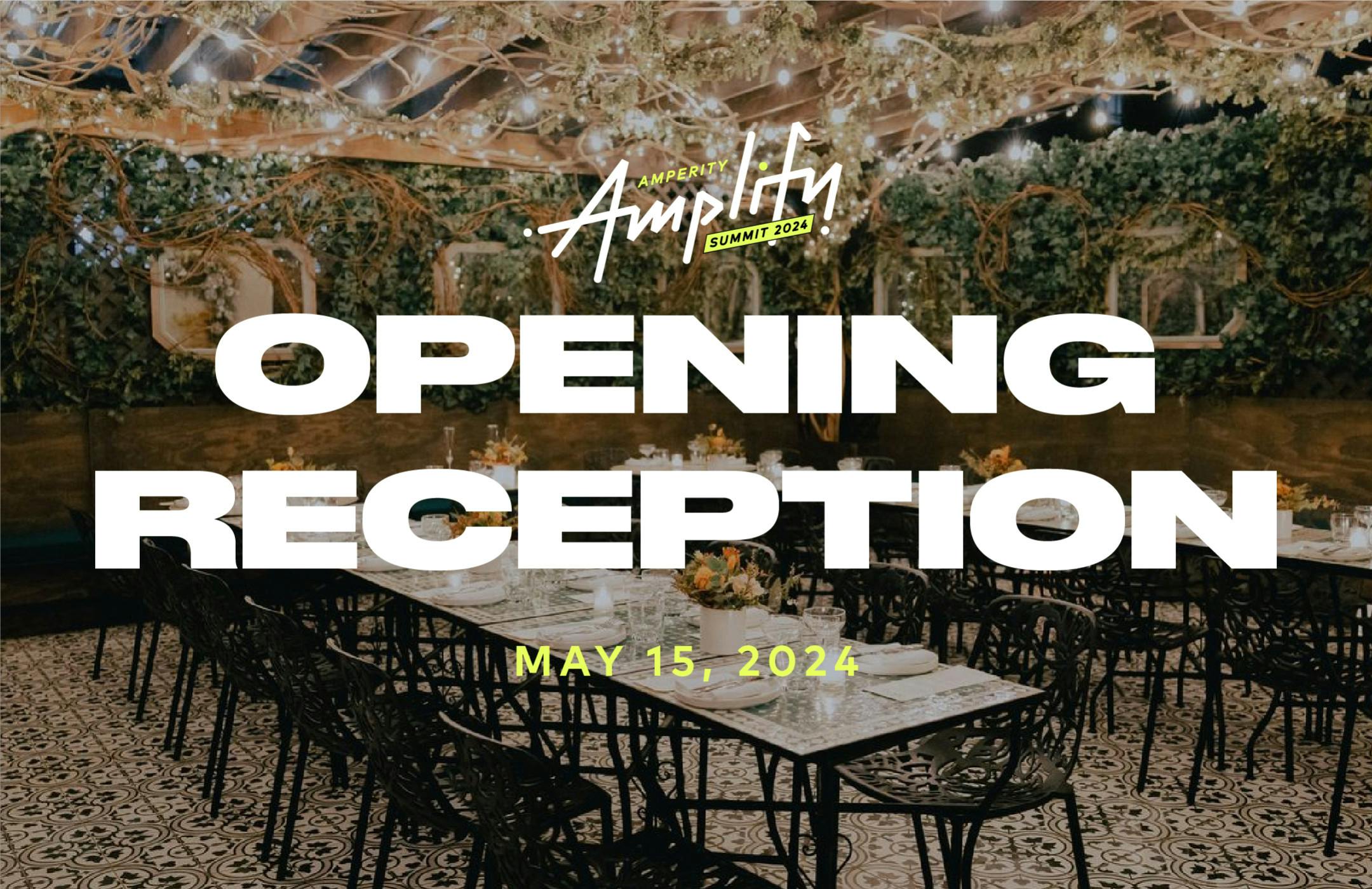 Amplify 2024 Opening reception featured image