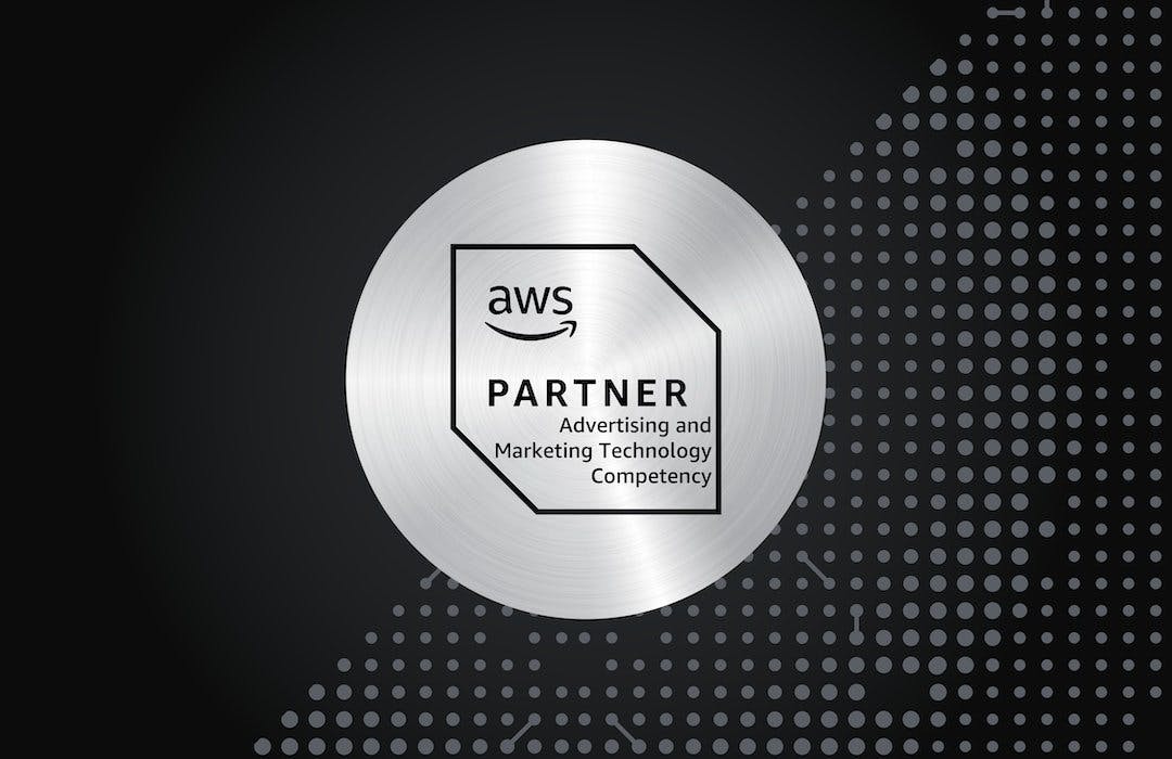 AWS Partner Badge for Advertising and Marketing Technology Competency