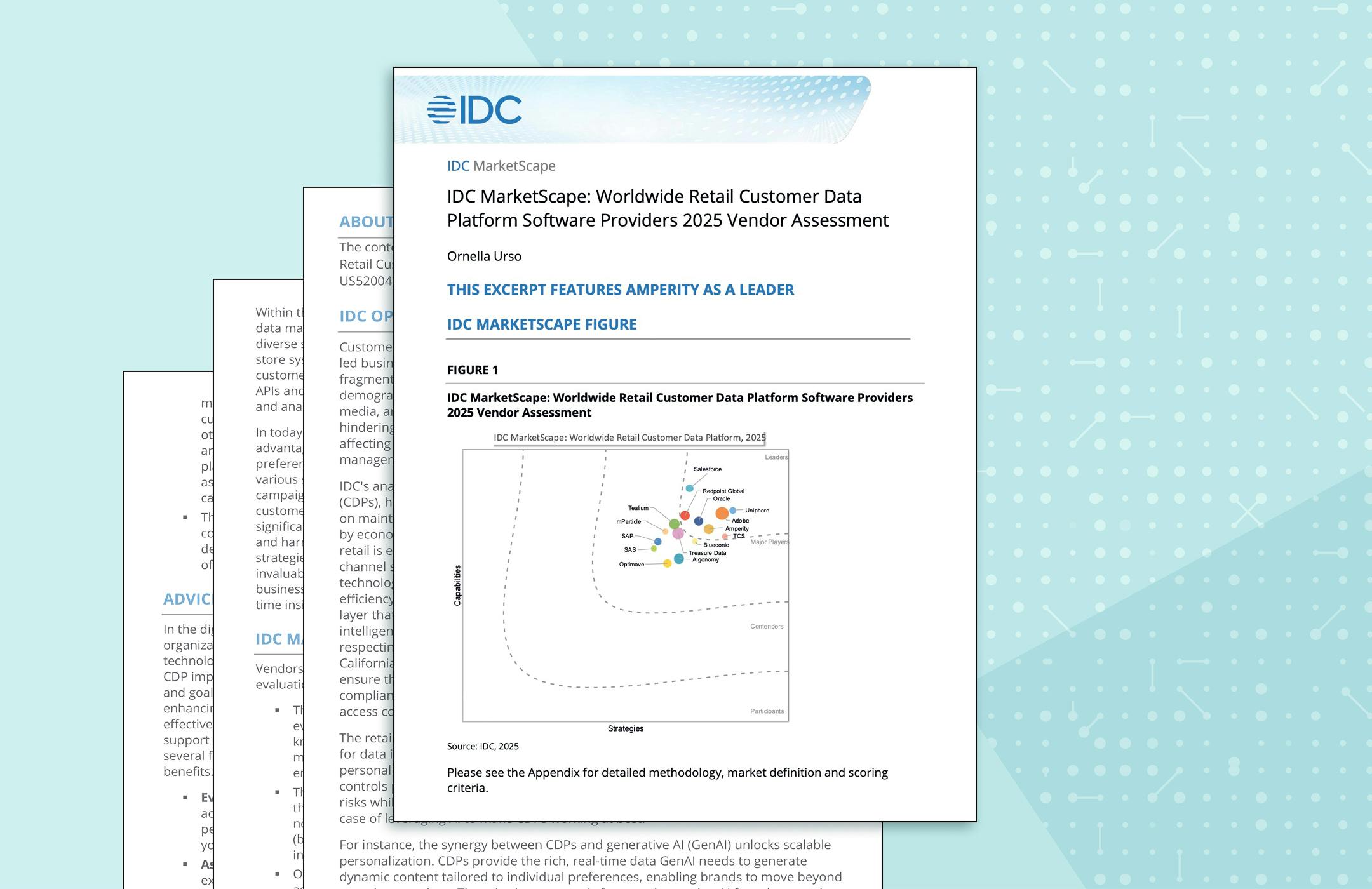 Cover image for the IDC MarketScape: Worldwide Retail CDP 2025 Vendor Assessment