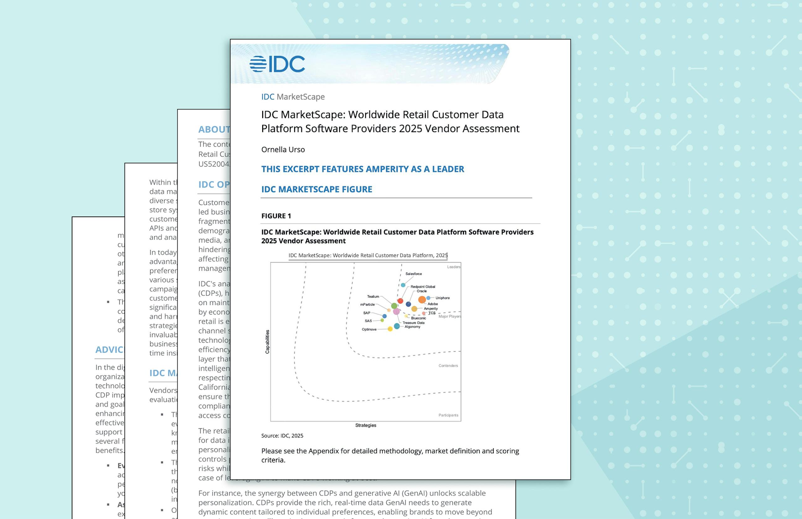 Cover image for the IDC MarketScape: Worldwide Retail CDP 2025 Vendor Assessment