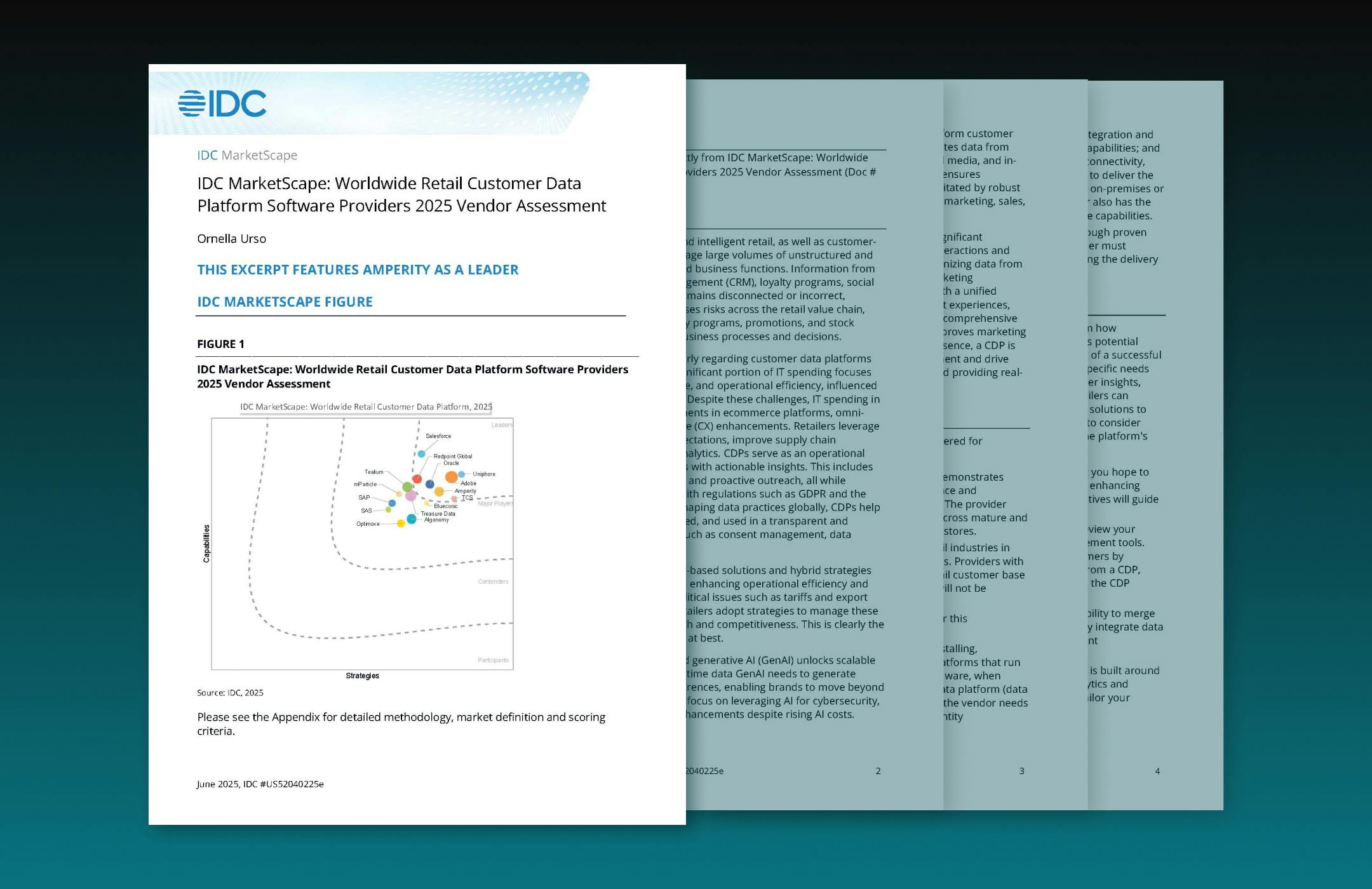 Cover image for the IDC MarketScape: Worldwide Retail CDP 2025 Vendor Assessment