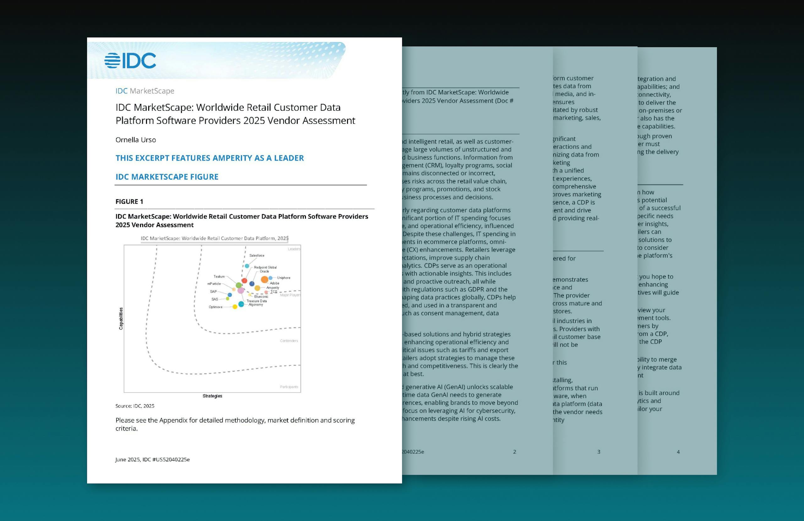 Cover image for the IDC MarketScape: Worldwide Retail CDP 2025 Vendor Assessment