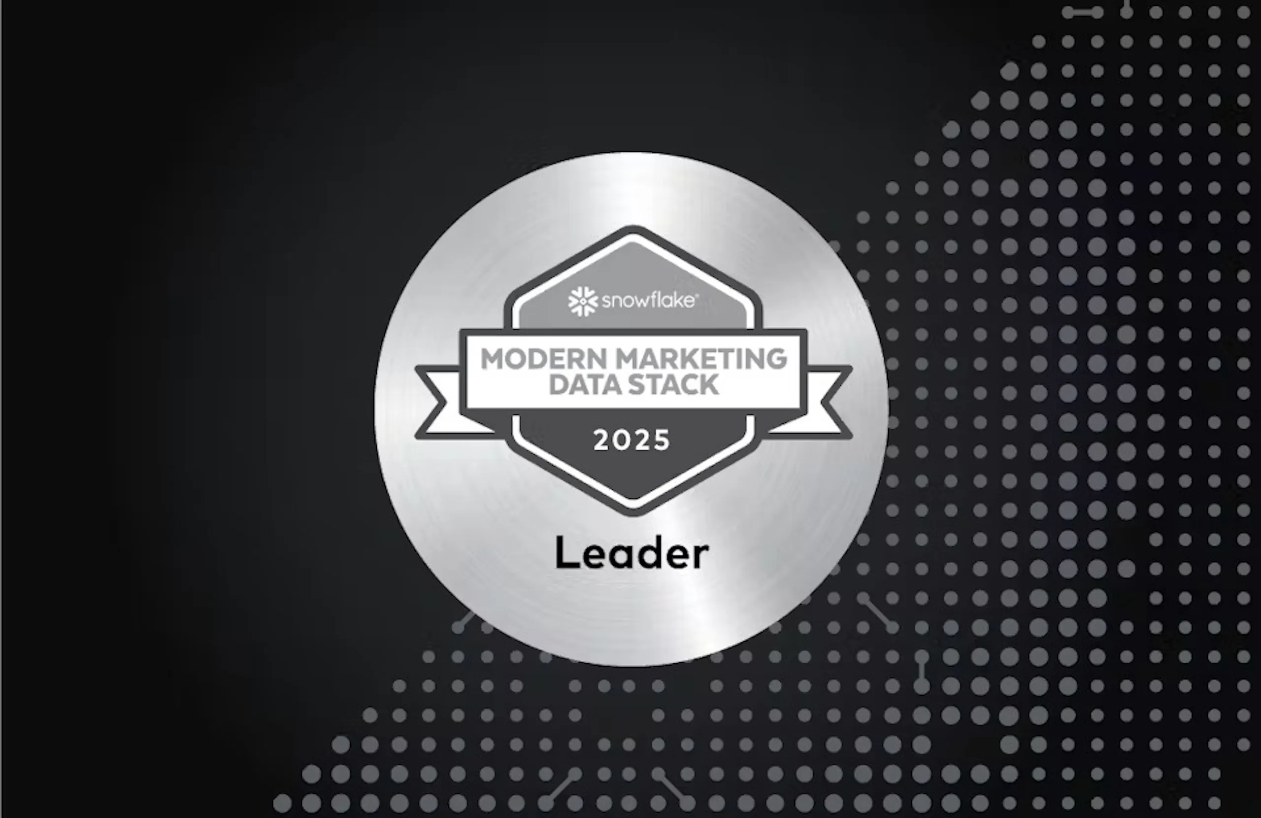 Snowflake, Modern Marketing Data Stack Leader, 2025