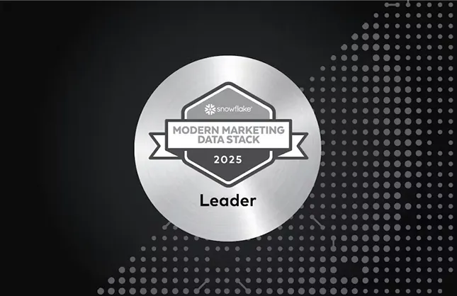 Snowflake, Modern Marketing Data Stack Leader, 2025