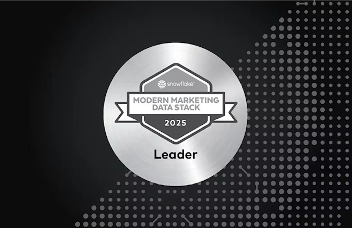 Snowflake, Modern Marketing Data Stack Leader, 2025