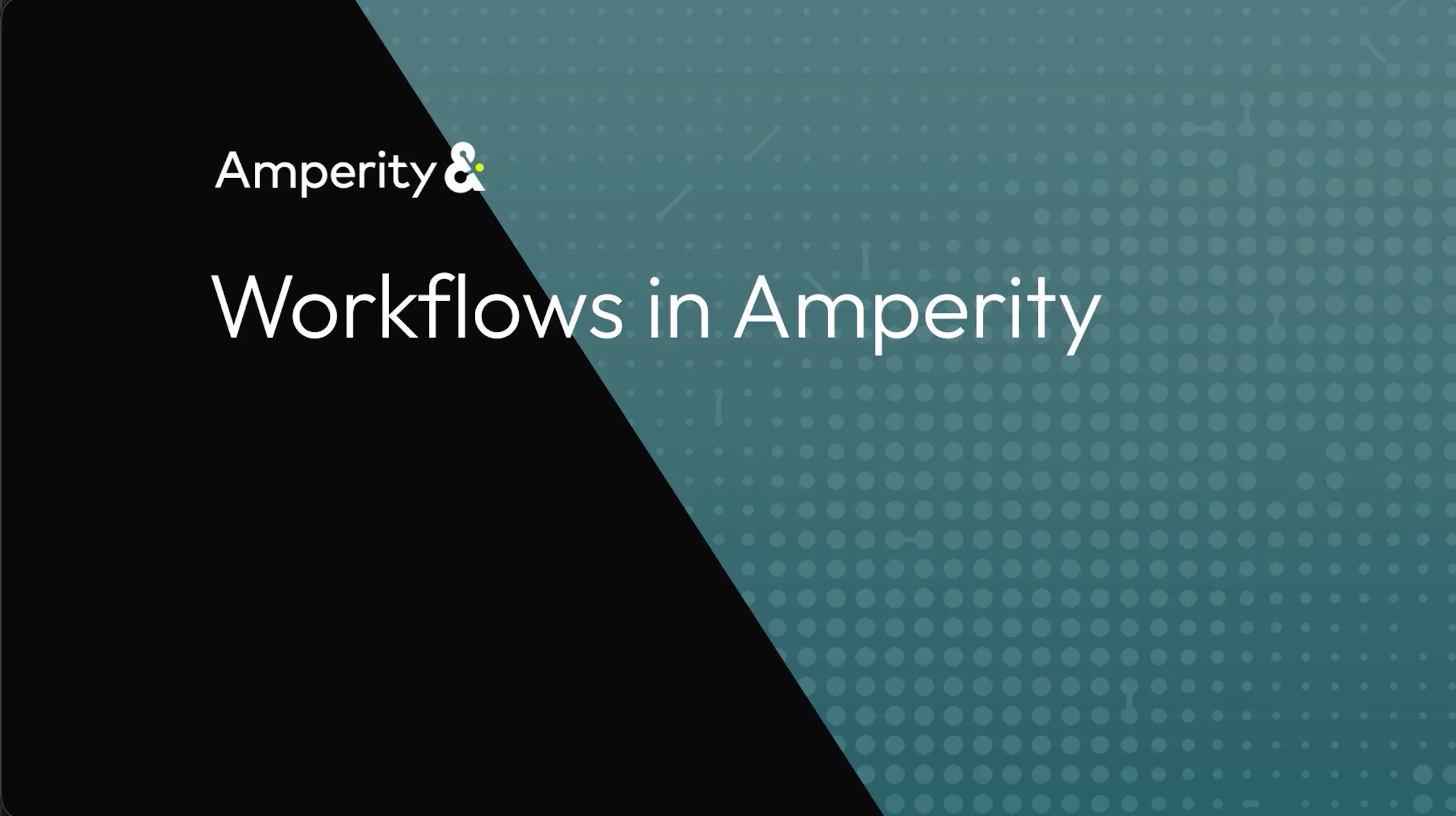 Learning Lab Workflows In Amperity Icon