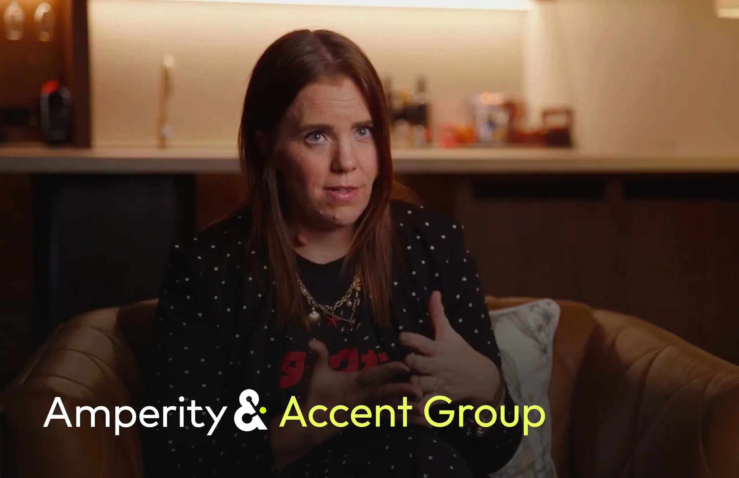 Claire Best from Accent Group discussing Amperity