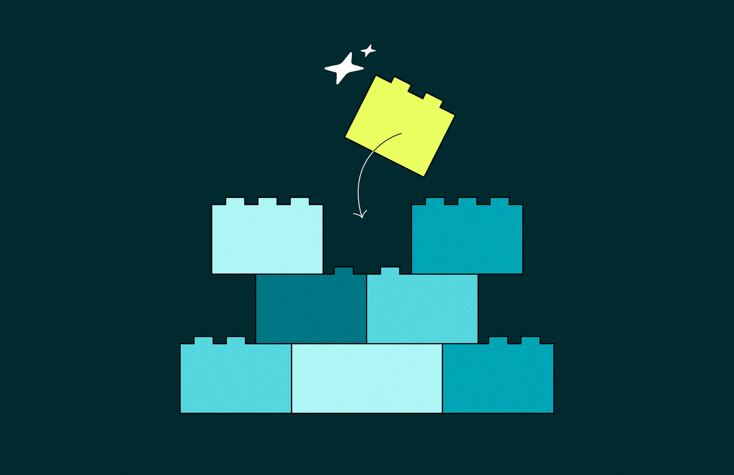 Puzzle pieces fitting together demonstrates how AI requires a composable, flexible foundation.