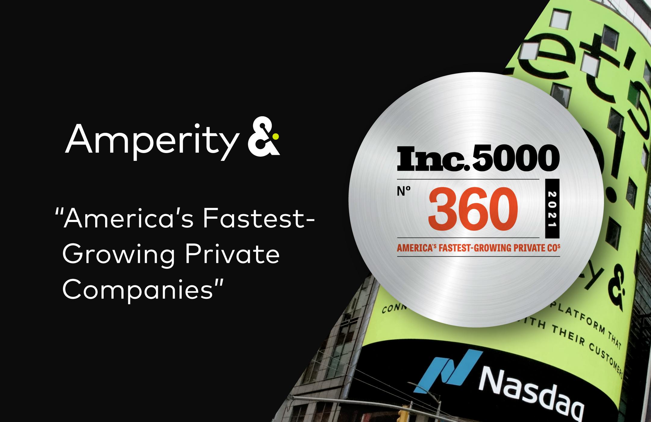 Inc 5000: Amperity in America's Fasted-Growing Private Companies
