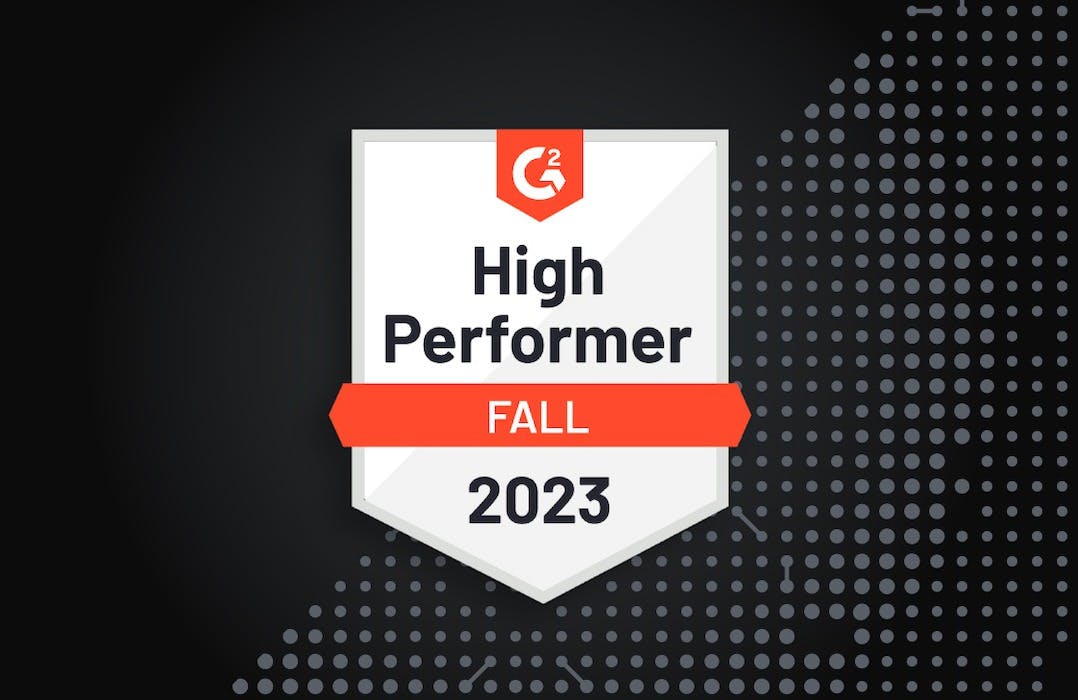 G2 Badge "High Performer  2023"