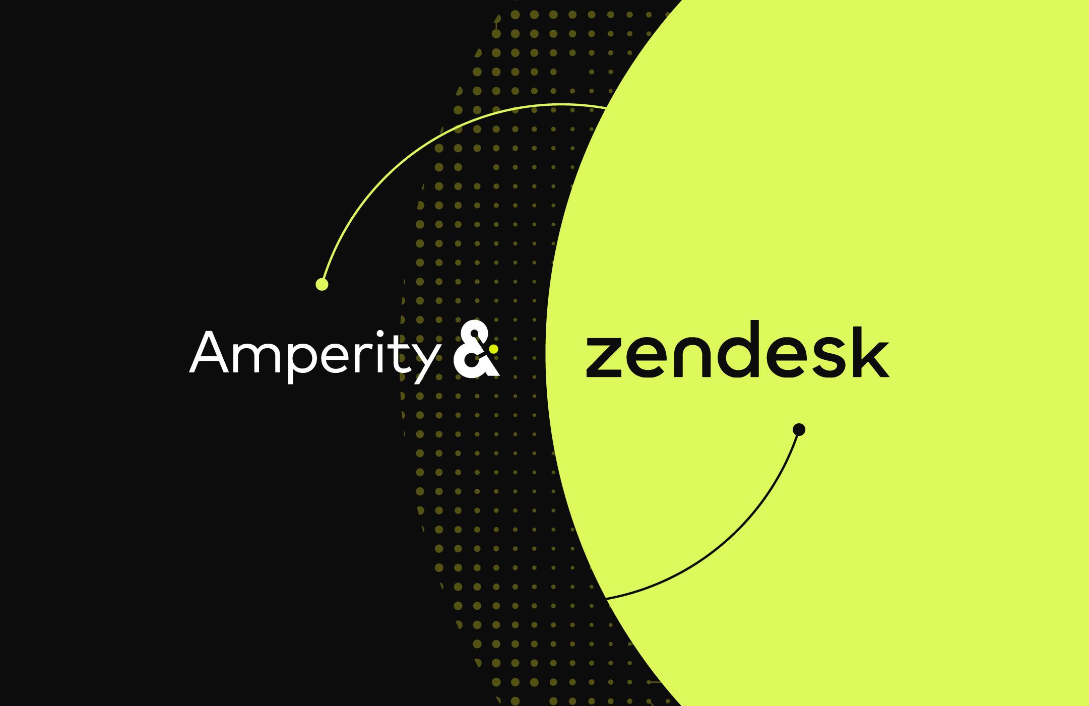 Image of Amperity & zendesk logos. 