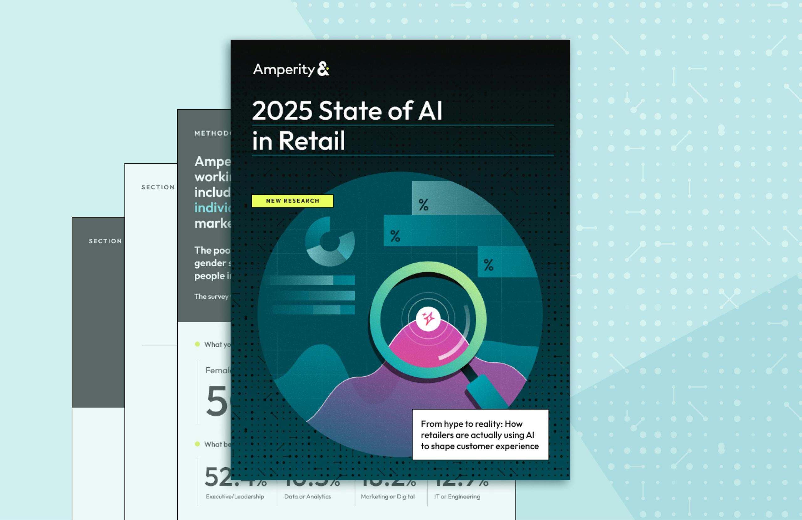 Cover titled "2025 State of AI in Retail"