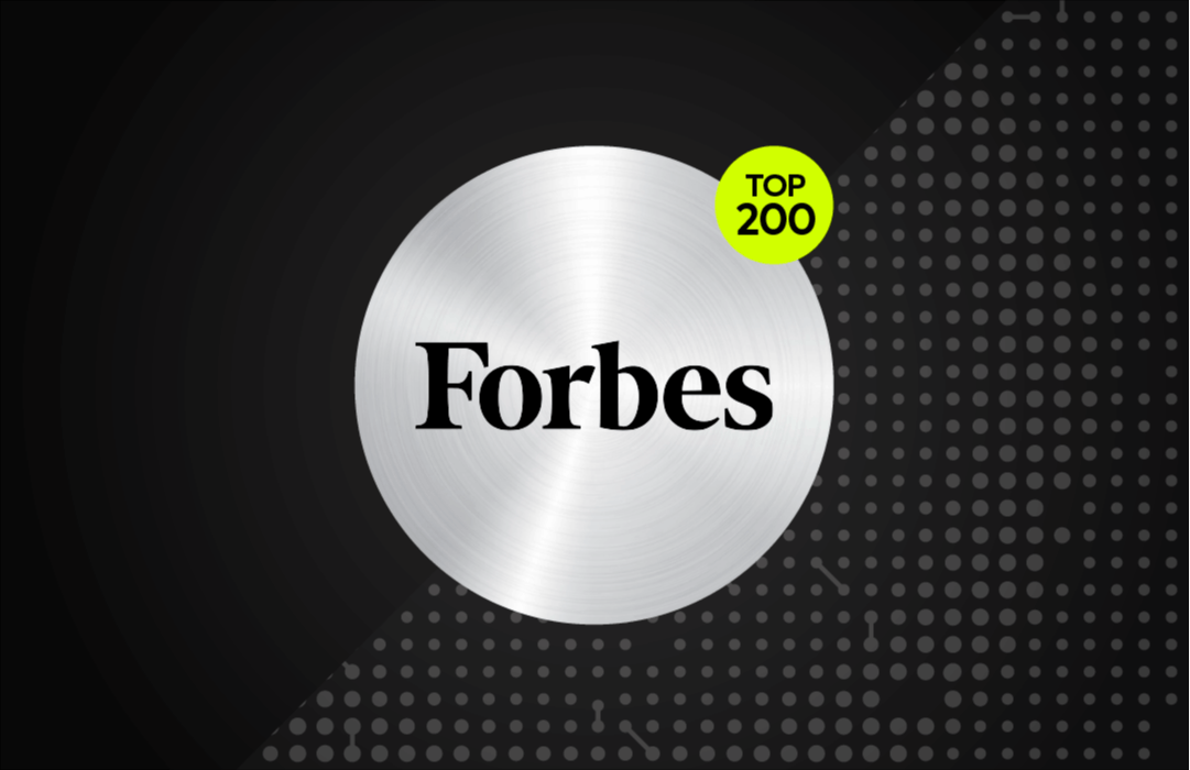 Award from Forbes Top 200