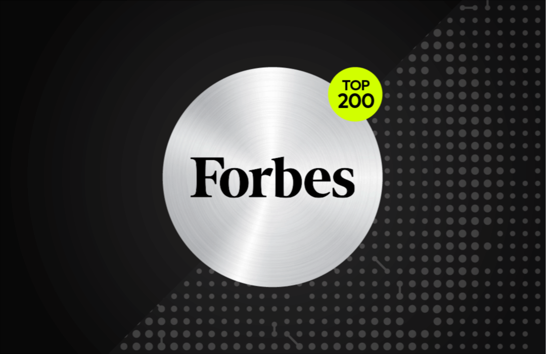 Award from Forbes Top 200