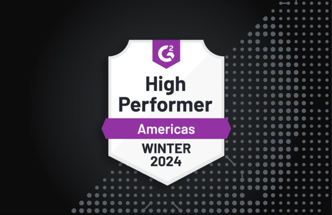 G2 High Performer, Americas - Winter 2024 