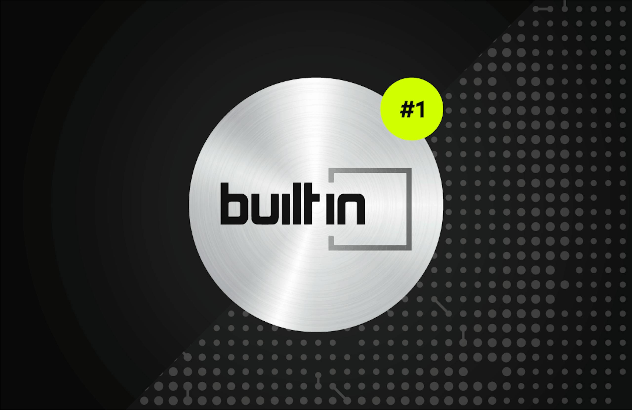 Award from Built In Seattle #1